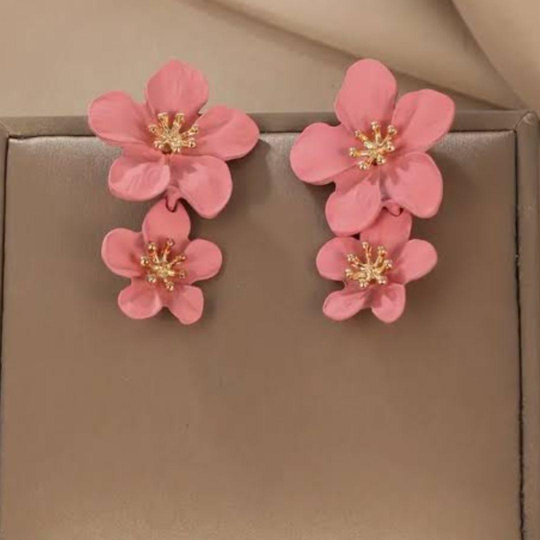 As Preety As Flower Earrings