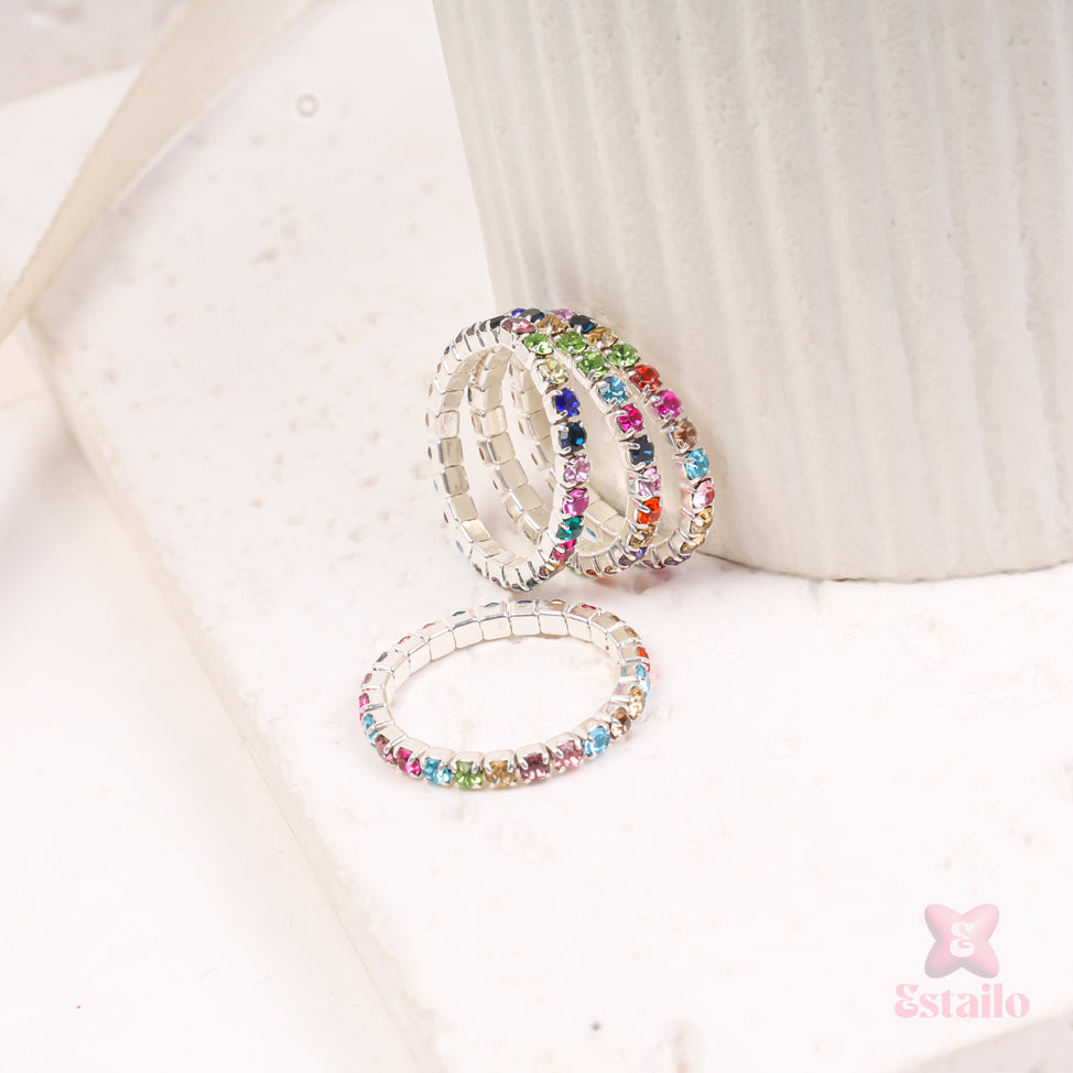 Gemstone Gradient Ring