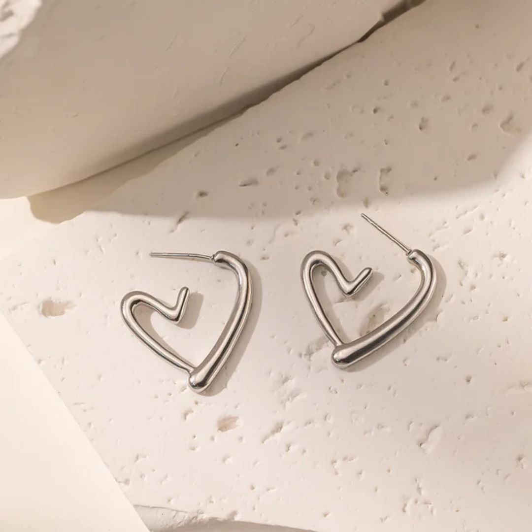 Heartfelt Hoops Earrings