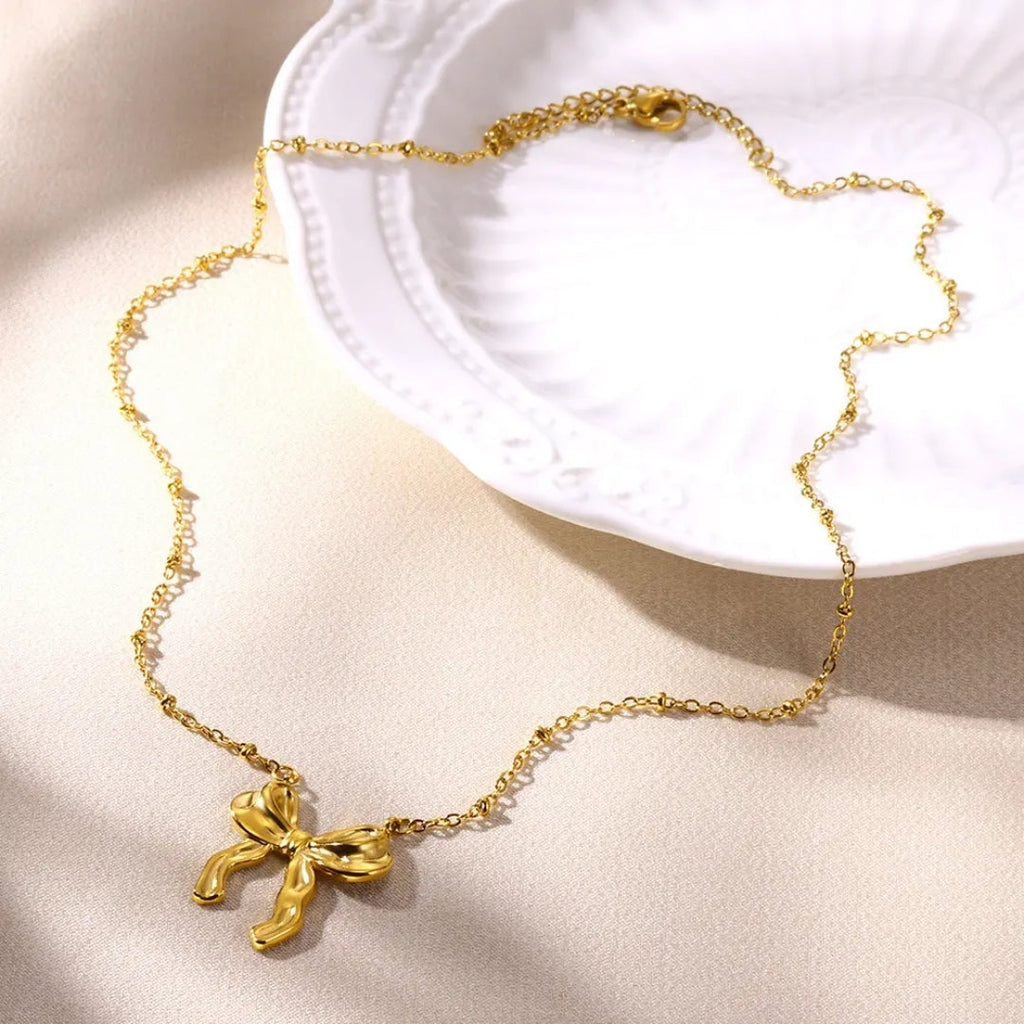 Golden Knot Pendant