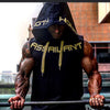 Men Tank Tops Gym Clothing Fitness Sleeveless hoodies Vests Cotton Singlets Men Joggers vest Bodybuilding casual Clothing