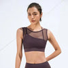Summer Women Sports Bra Fitness Yoga Tank Crop Top Push Up Underwear Shockproof Athletic Vest Gym Sportswear