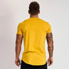 Men's Gym tshirt Men Running Sport T-shirt Fitness Bodybuilding Cotton Slim Tee shirt Tops Summer Male Jogging Training Clothing