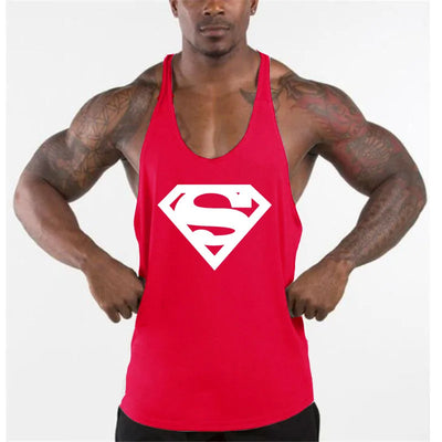 Men's Brand Bodybuilding  Fitness Gym Mens Tank Tops Shirt Clothing Muscle Sleeveless Singlets Fashion Workout Sports Vest