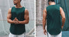 Gym Tank Top Men Mesh Quick Dry Bodybuilding Sleeveless Shirt Fitness Singlets Basketball Sportswear Muscle Vest Summer Clothing