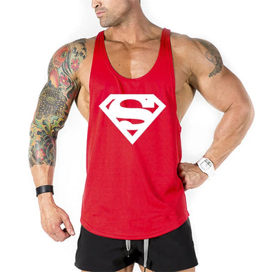 Men's Brand Bodybuilding  Fitness Gym Mens Tank Tops Shirt Clothing Muscle Sleeveless Singlets Fashion Workout Sports Vest