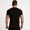 Men's Gym tshirt Men Running Sport T-shirt Fitness Bodybuilding Cotton Slim Tee shirt Tops Summer Male Jogging Training Clothing