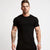 Men's Gym tshirt Men Running Sport T-shirt Fitness Bodybuilding Cotton Slim Tee shirt Tops Summer Male Jogging Training Clothing