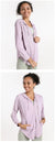 Summer Women Sport Jacket Thin Loose Zipper Yoga Coat Sun-Protective Clothes Top Fitness Running Hoodies Gym Workout Sweatshirts