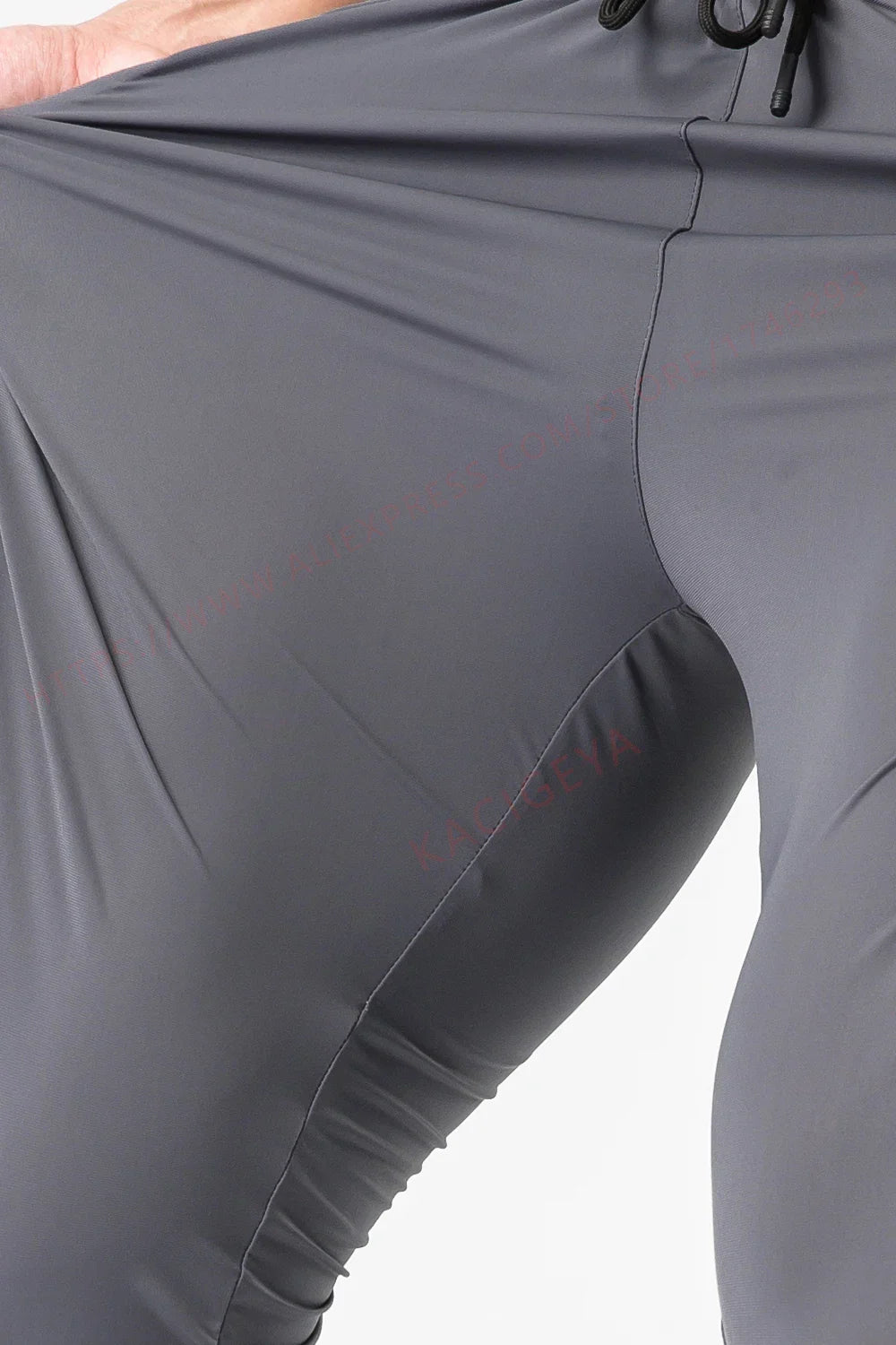 Gym Sweatpants Man Thin Fitness Trousers Slim Fit Quick Dry Running Long Pants Elastic Men Workout Pant