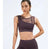 Summer Women Sports Bra Fitness Yoga Tank Crop Top Push Up Underwear Shockproof Athletic Vest Gym Sportswear