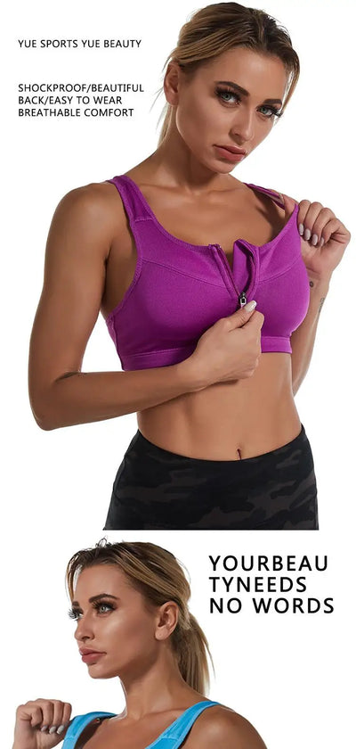 Sports Bra Crop Top Fitness Women Sportswear Feminine Sport Top Bras For Fitness Gym Female Lingerie Running Push Up Lingerie