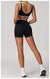 Yoga Shorts Women Fitness Shorts V-shaped Waist Running Cycling Shorts Breathable Sports Leggings High Waist Workout Gym Shorts