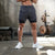 2025New Men Running Shorts Gym Sports Shorts 2 In 1 Quick Dry Workout Training Gym Fitness Jogging Short Pants Summer Men Shorts
