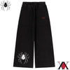 Unisex Streetwear Gym Pants Men Women Casual Drawstring Loose Fit Workout Wide Leg Trousers Jogger Alternative Fitness Fashion