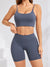 Yoga Shorts Women Fitness Shorts Girl Running High Waist Short Quick Drying Squat Proof Cycling Workout Gym Tight  Shorts Black