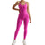 Jumpsuit Women One-piece Outfit  Sleeveless Square Neck  Bodysuit  Casual Streetwear Playsuits Sport Fitness Jumpsuit Women
