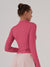 Fitfemme Sports Jacket Women Zip Fitness Yoga Shirt Winter Warm Gym Top Activewear Running Coats Workout Clothes For Cycling