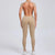 Women's Yoga Jumpsuit Fitness Sport Set Overalls Gym Clothing Wear Pilates Workout Clothes Women Short Sleeves Outfit Activewear