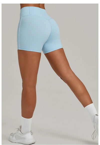 Women Yoga Shorts High Waist Workout Fitness Butt Lift  FitnessTights Gym Running Body Shaper Short Leggings Women Yoga Clothing