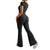 Gym Fitness Overalls Woman Sportswear Push Up Sporty  2024 Sport Sets Women Outfit Yoga Clothes Black Rompers Jumpsuits Women