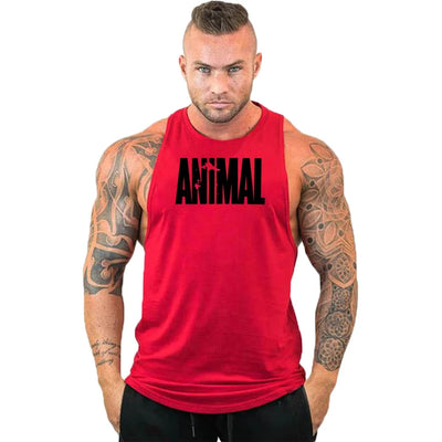 Gym Tank top Men Fitness Clothing Men's Bodybuilding Tank Tops Summer Gym Clothing for Male Sleeveless Vest T Shirt