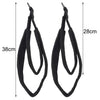 2PCS Pilates Double Loop Straps For Reformer Feet Fitness D-Ring Straps Handle Yoga Exercise Accessories For Home Gym Workout