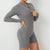 Women Gym Suits Women V Back Scrunch Whole Suit Push Up Sports Suit Women Fitness Suit with Zipper Training Clothes One-Piece
