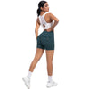 Womens Workout Shorts with Pockets Scrunch Butt Gym Biker Shorts High Waisted Booty Cargo Pants Yoga Running Leggings Activewear