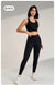 Women's Fitness High Waisted Skinny Sportswear Fitness Pants Bra Tops High Waisted Leggings Athletic Suit 2 Piece Yoga Wear