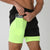 2025New Men Running Shorts Gym Sports Shorts 2 In 1 Quick Dry Workout Training Gym Fitness Jogging Short Pants Summer Men Shorts