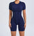 Short Jumpsuit Gym Clothes For Women Sportswear Fitness Overalls Backless Scrunch Booty Yoga Suit Sports Set Outfit