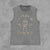 Men's Washed Tank Top Summer Running Exercise Fitness Training Vest For Men Braces T-shirtBreathable Gym Athletic Tees Oversized