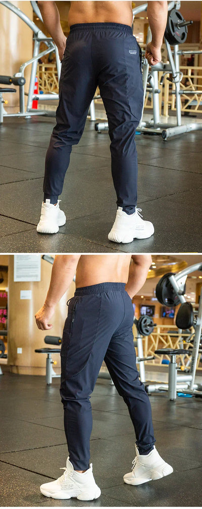 Men's Sports Pants Gym Sweatpants Men Running Quick Dry Trousers Fitness Jogging Training Pants