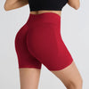 Women Yoga Shorts High Waist Gym Workout Shorts Fitness Yoga Lift Butt Fitness Ladies Yoga Gym Running Short Pants Sportswear