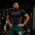 Men's T-shirt men Short Sleeve t-shirts Fitness Tops Running T shirt Workout Training Tees Man Gym bodybuilding Clothing