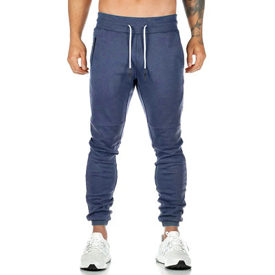 Men's Lightweight Gym Jogger Pants Breathable Hiking Jogging Runing Stretch Exercise Workout Sweatpants with Zipper Pocket Pants
