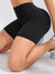 Yoga Shorts Women Fitness Shorts Girl Running High Waist Short Quick Drying Squat Proof Cycling Workout Gym Tight  Shorts Black