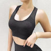 Women Sports Bra Top Push Up Fitness Yoga Bra Running Workout Underwear Sport Tops For Women Breathable Running Vest Gym Wear