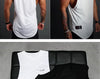 Men's Brand Gym Clothing Bodybuilding Singlets Sports Tank Top Man Fitness Shirt Muscle Guys Sleeveless Vest Casual Cotton Top