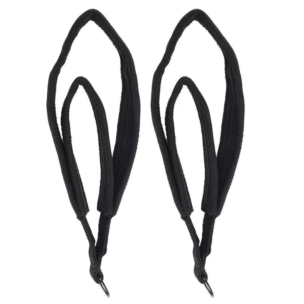 2PCS Pilates Double Loop Straps For Reformer Feet Fitness D-Ring Straps Handle Yoga Exercise Accessories For Home Gym Workout