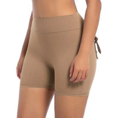 Womens Workout Shorts with Pockets Scrunch Butt Gym Biker Shorts High Waisted Booty Cargo Pants Yoga Running Leggings Activewear