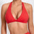 Sexy Sports Bra Women Seamless Halter Neck Strap Bra Open Back Yoga Top Bra Medium Support Gym Crop Top Mujer Underwear Girl