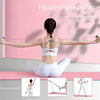 8pcs Yoga Fitness Set Includes Tensioner, Leg Clip, Jump Rope, Yoga Ring, Resistance Band, Action Illustration and Storage Bag