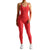 Jumpsuit Women One-piece Outfit  Sleeveless Square Neck  Bodysuit  Casual Streetwear Playsuits Sport Fitness Jumpsuit Women