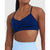 Womens Sports Bra Open Back Workout Yoga Top Workout Bras Yoga Bras Halter Top for Yoga Gym Workout Fitness