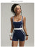 Summer Fashion Yoga Jumpsuit For Women One-piece Bodysuit Fitness Set Quick-Dry Gym Clothing Running Outfits Sportswear Female