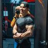 Men's T-shirt men Short Sleeve t-shirts Fitness Tops Running T shirt Workout Training Tees Man Gym bodybuilding Clothing