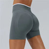 Women Sports Shorts Low Ribbed Waistband Yoga Shorts Seamless Workout Gym Clothes Woman High Stretch Running Shorts Women