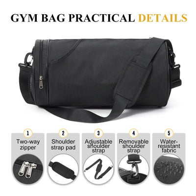 Sports Bag for Women and Men - Gym Bag for Travel, Training Fitness Bag Duffel Bag Tennis Luggage Weekender Bags